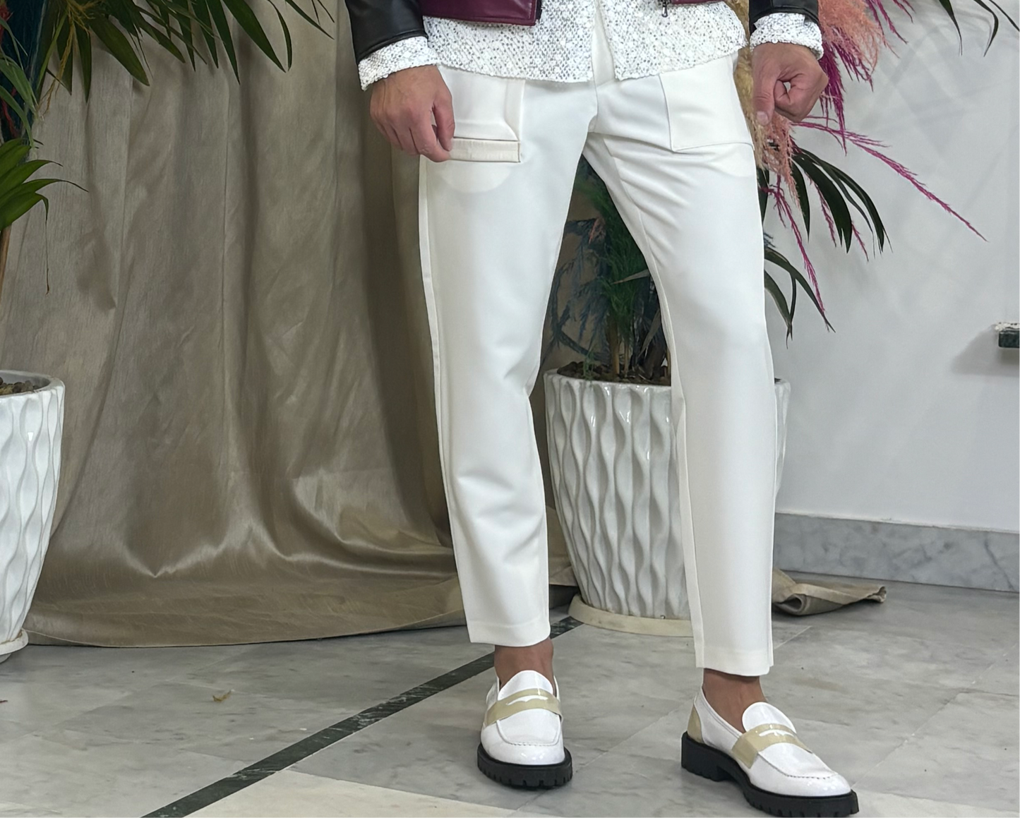 Pantalone bianco